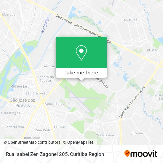 Rua Isabel Zen Zagonel 205 map