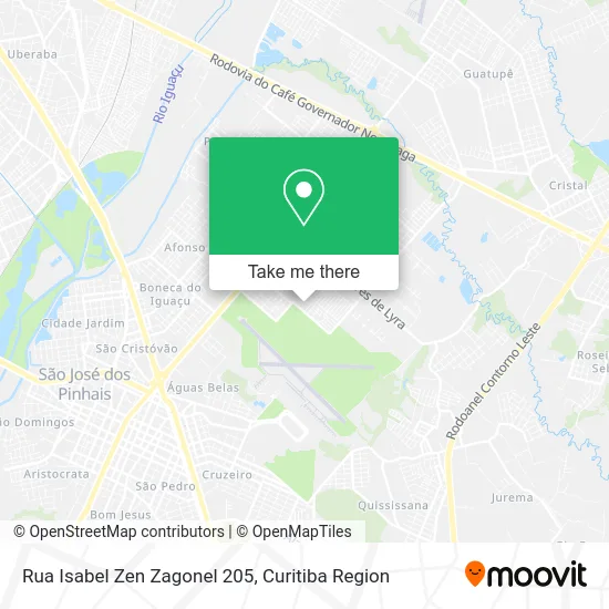 Rua Isabel Zen Zagonel 205 map