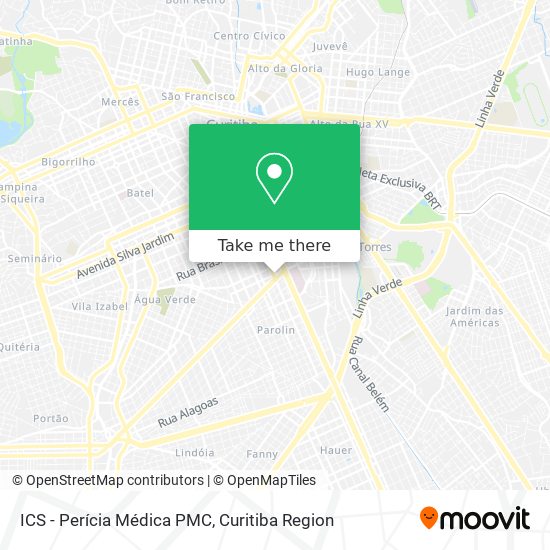 ICS - Perícia Médica PMC map