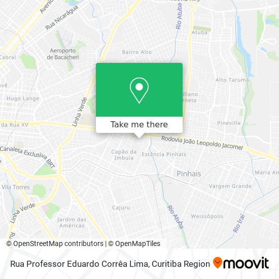 Rua Professor Eduardo Corrêa Lima map