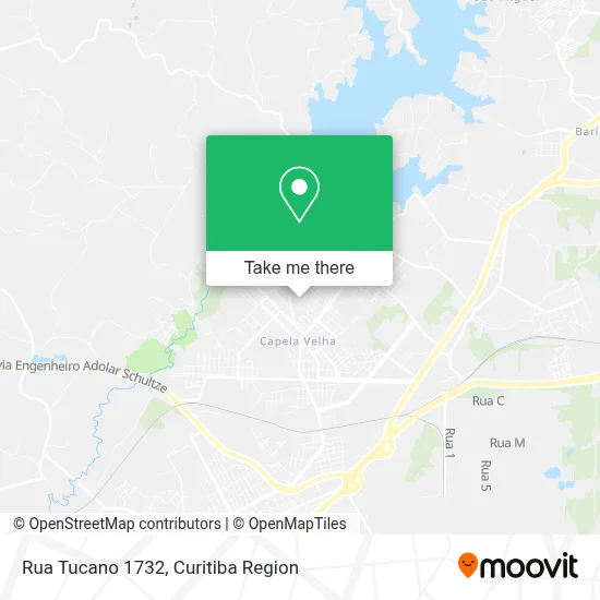Rua Tucano 1732 map
