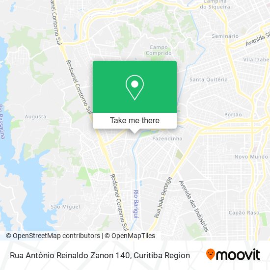 Rua Antônio Reinaldo Zanon 140 map