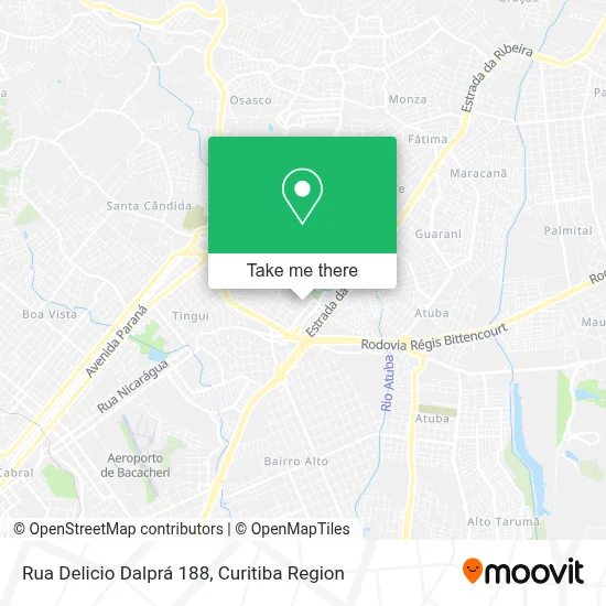 Rua Delicio Dalprá 188 map