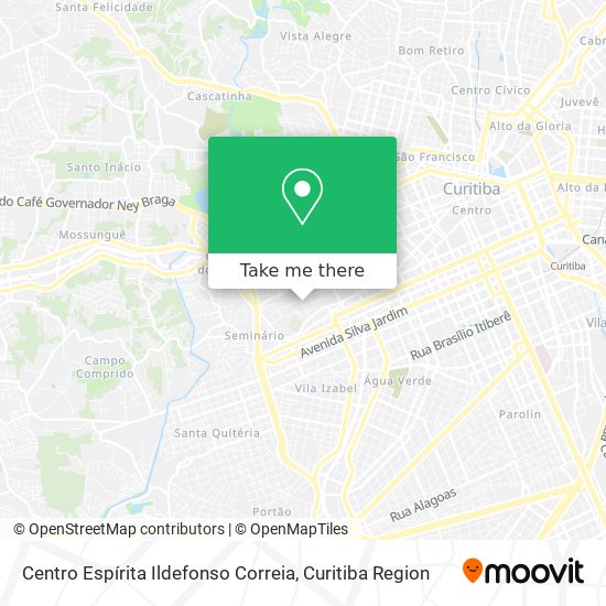 Centro Espírita Ildefonso Correia map