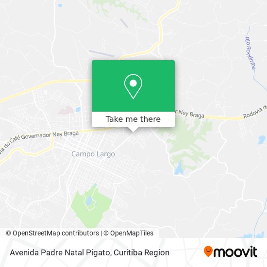 Avenida Padre Natal Pigato map