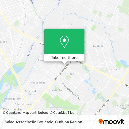 Salão Associaçāo Boticário map