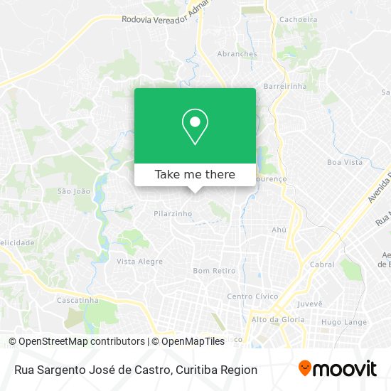 Rua Sargento José de Castro map