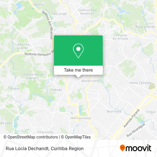 Rua Lúcia Dechandt map