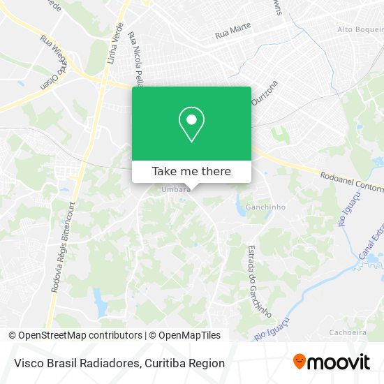 Visco Brasil Radiadores map