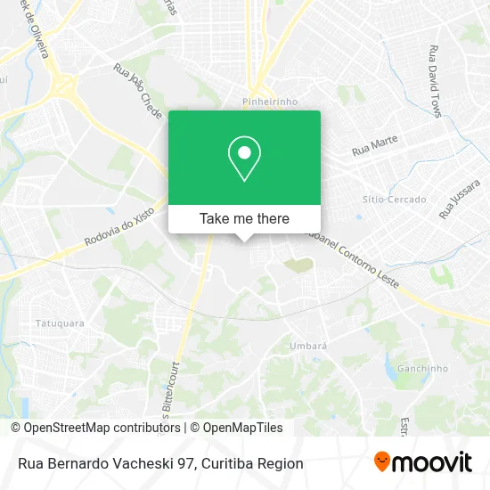 Rua Bernardo Vacheski 97 map