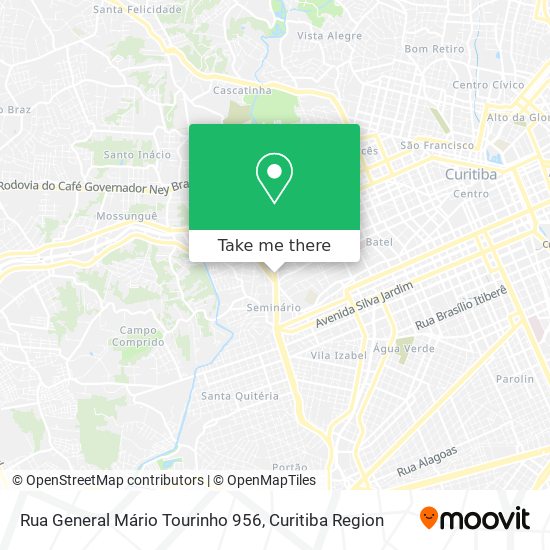 Rua General Mário Tourinho 956 map
