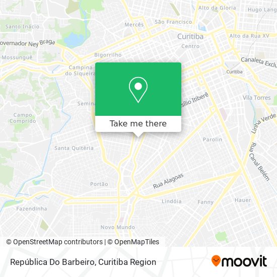 República Do Barbeiro map