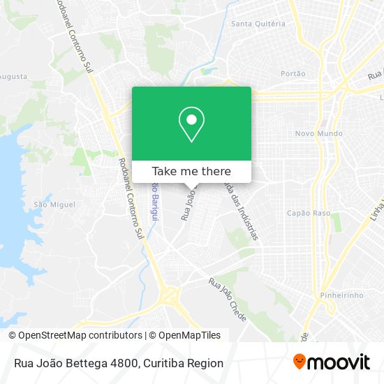 Rua João Bettega 4800 map