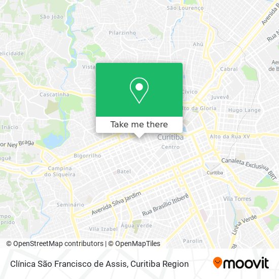 Clínica São Francisco de Assis map