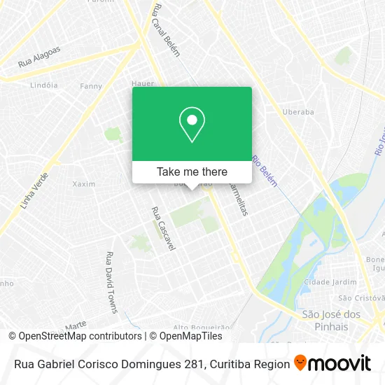 Rua Gabriel Corisco Domingues 281 map