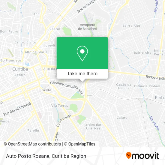 Auto Posto Rosane map