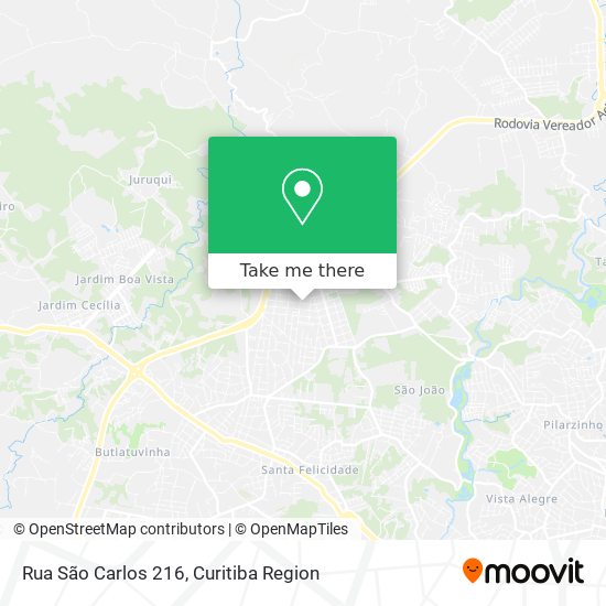 Rua São Carlos 216 map