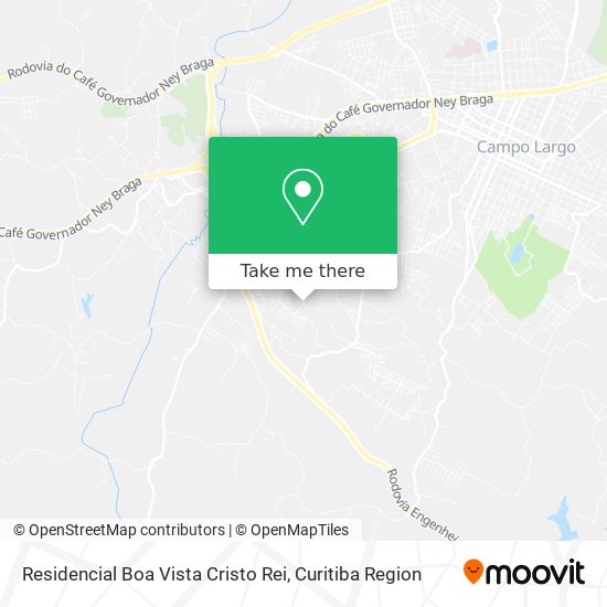 Residencial Boa Vista Cristo Rei map