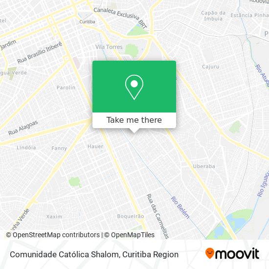 Comunidade Católica Shalom map