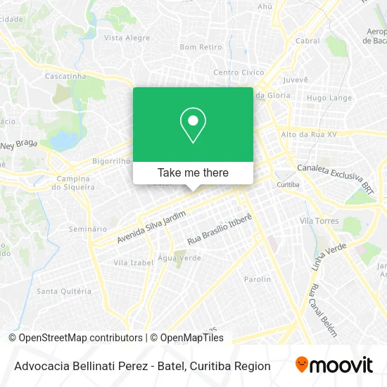 Advocacia Bellinati Perez - Batel map