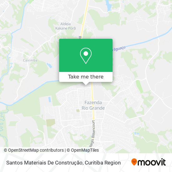 Santos Materiais De Construção map
