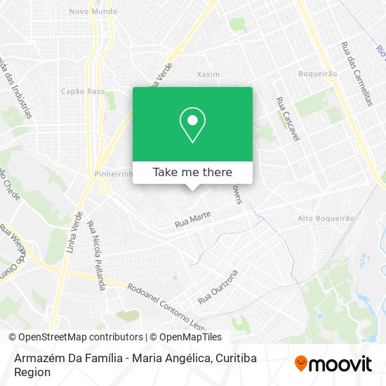 Armazém Da Família - Maria Angélica map