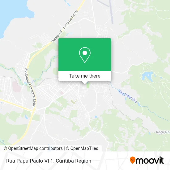 Rua Papa Paulo VI 1 map