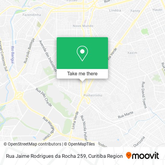 Rua Jaime Rodrigues da Rocha 259 map