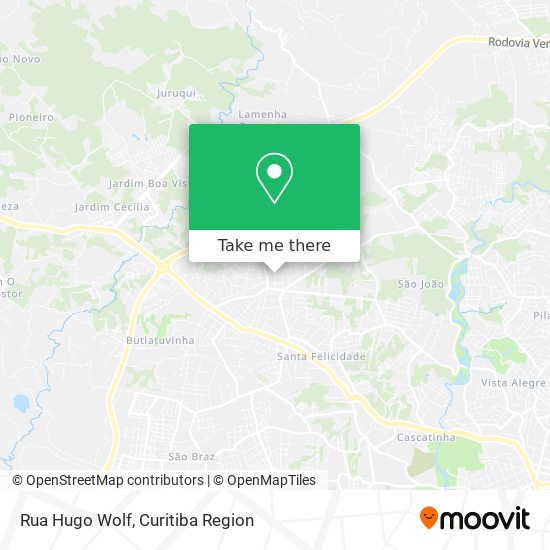 Rua Hugo Wolf map