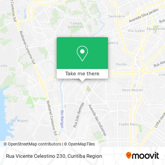 Rua Vicente Celestino 230 map