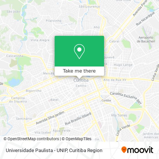 Universidade Paulista - UNIP map