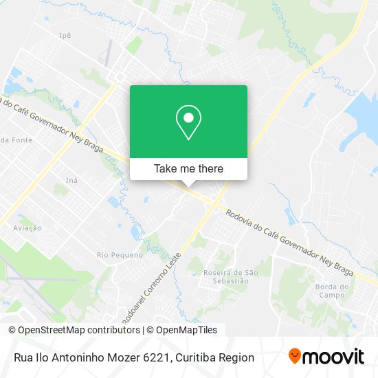 Rua Ilo Antoninho Mozer 6221 map