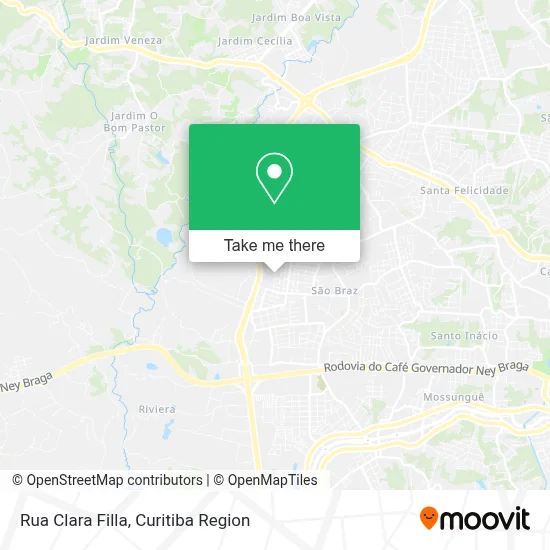 Rua Clara Filla map