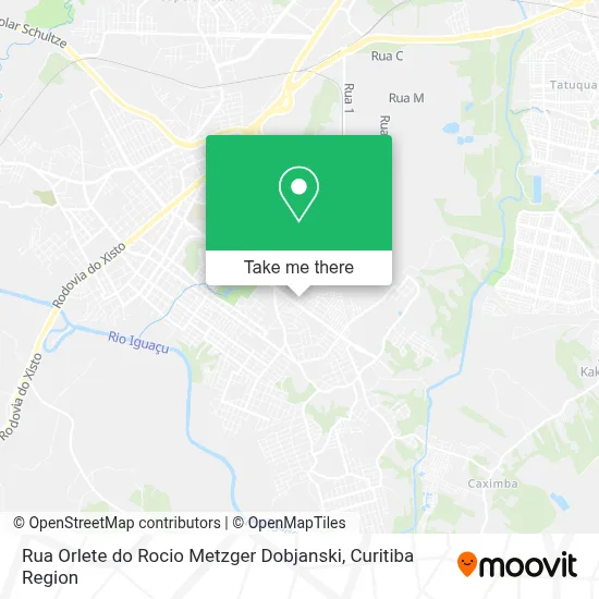 Rua Orlete do Rocio Metzger Dobjanski map