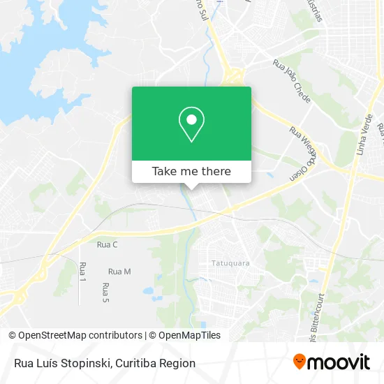 Rua Luís Stopinski map