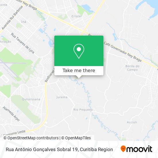 Rua Antônio Gonçalves Sobral 19 map