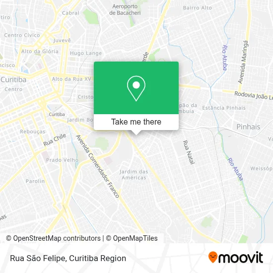Rua São Felipe map