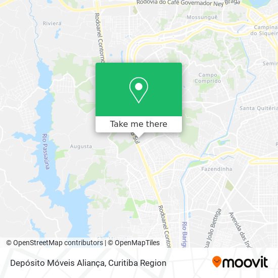Depósito Móveis Aliança map