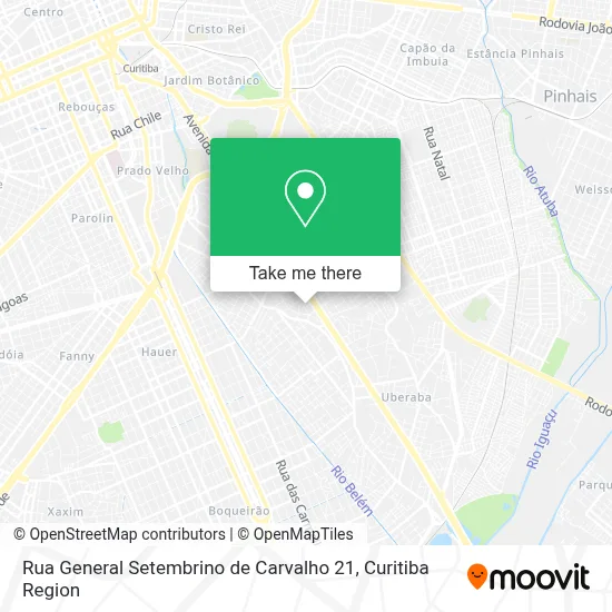 Rua General Setembrino de Carvalho 21 map
