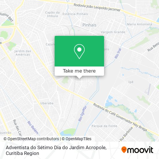 Adventista do Sétimo Dia do Jardim Acropole map