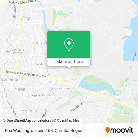 Rua Washington Luís 468 map