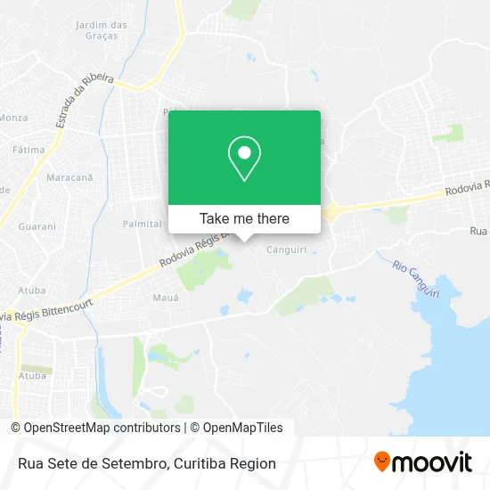 Rua Sete de Setembro map