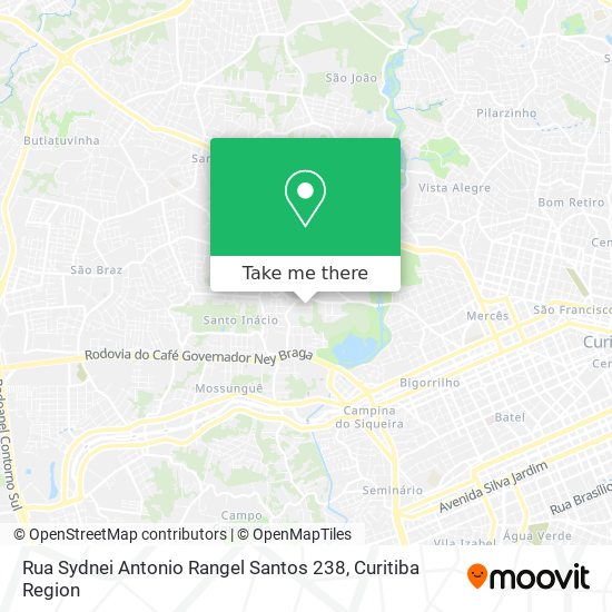 Rua Sydnei Antonio Rangel Santos 238 map