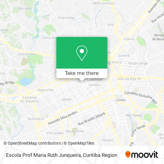 Mapa Escola Prof Maria Ruth Junqueira