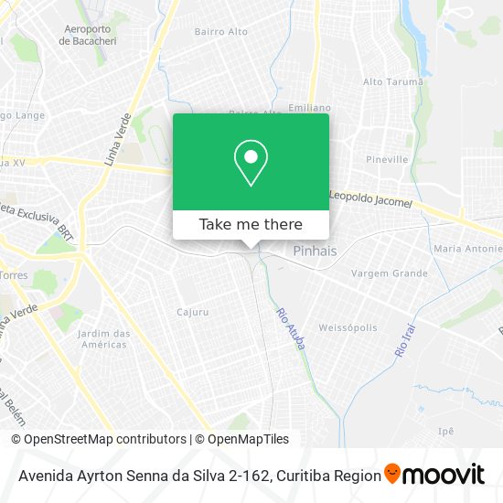 Avenida Ayrton Senna da Silva 2-162 map