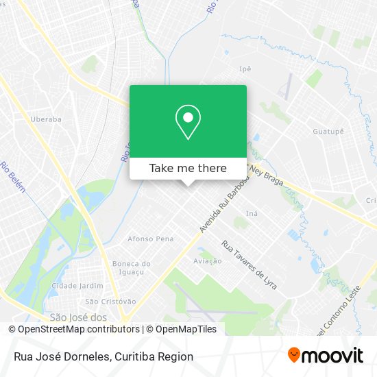 Rua José Dorneles map