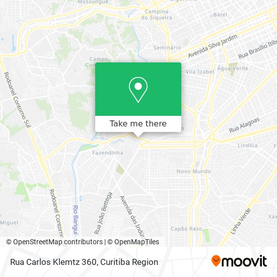 Rua Carlos Klemtz 360 map