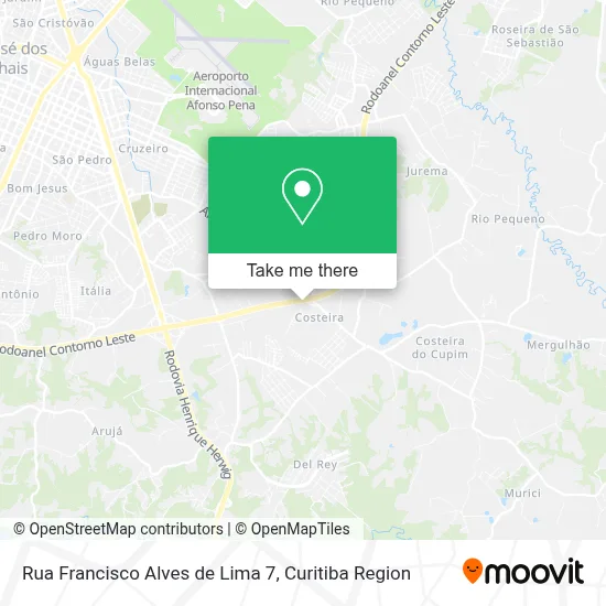 Rua Francisco Alves de Lima 7 map