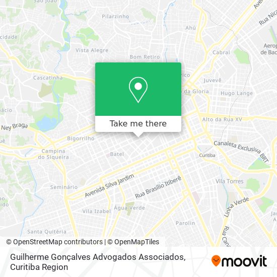 Guilherme Gonçalves Advogados Associados map