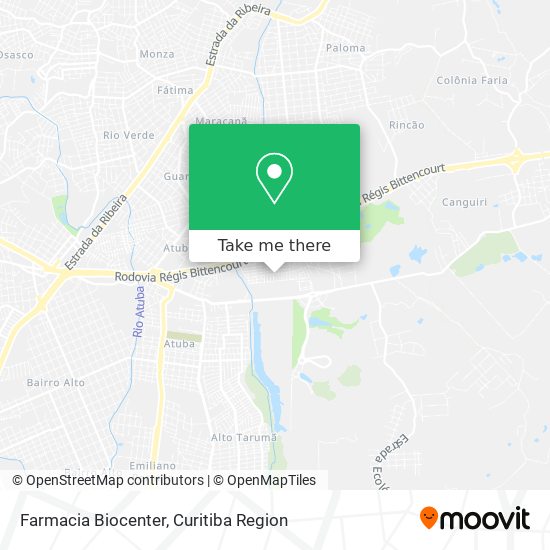 Farmacia Biocenter map